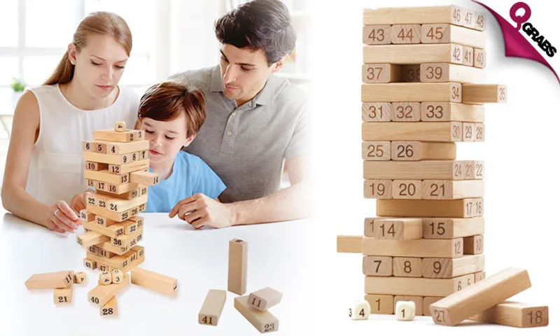 Jenga Games Sets or Kids & Adults!